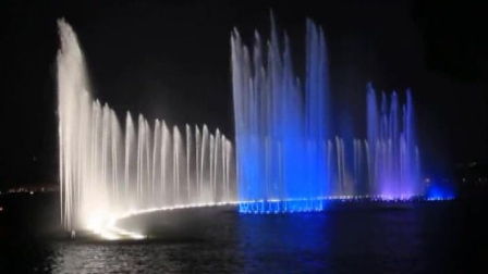 西湖喷泉 光影水舞的诗意交响