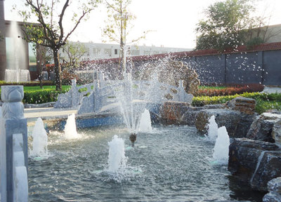 云南园林小品喷泉 匠心工艺与自然之美的交融