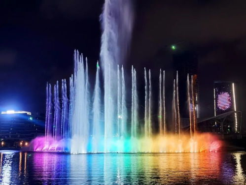 珠海全新大型音乐喷泉惊艳亮相，假山造型刷屏网络